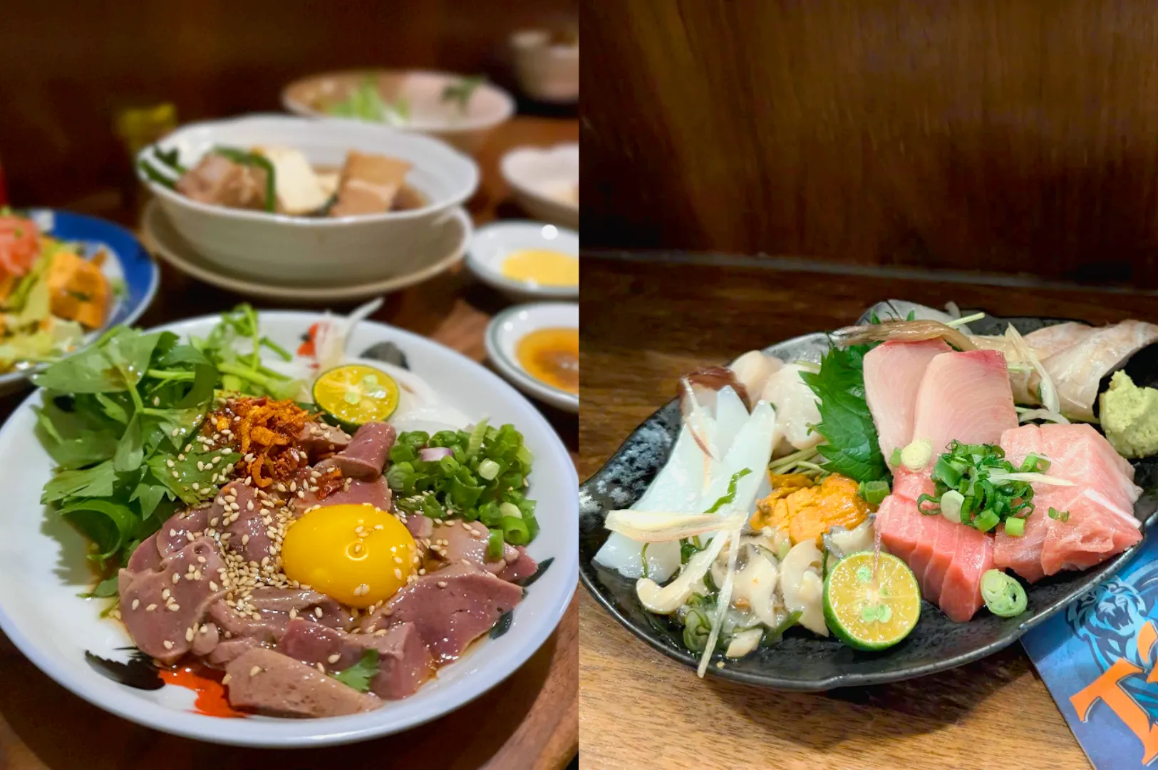 Izakaya Ninawa Singapore open kitchen counter with Japanese home-style dishes