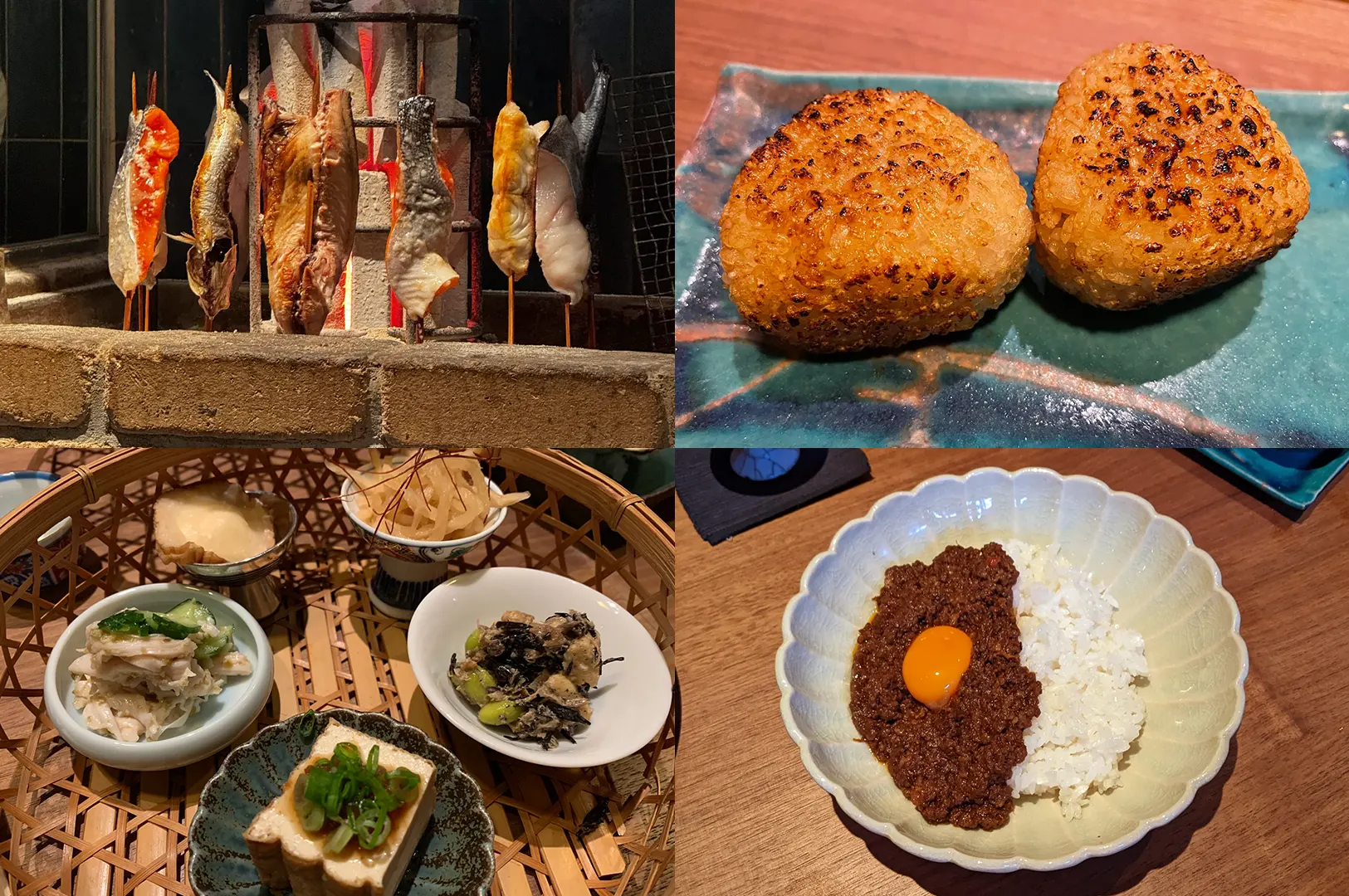 Grilled skewers, small plates, and rice dishes at HEARTH Irori & Oden Izakaya.